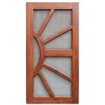 Westerz High Quality and Premium Wood Mesh Door, Double Jali Door Designs by Fresh Air Camp