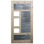 Westerz High Quality and Premium Wood Mesh Door, Double Jali Door Designs by Fresh Air Camp