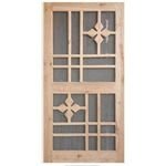 Westerz High Quality and Premium Wood Mesh Door, Double Jali Door Designs by Fresh Air Camp