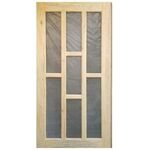 Westerz High Quality and Premium Wood Mesh Door, Double Jali Door Designs by Fresh Air Camp