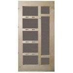 Westerz High Quality and Premium Wood Mesh Door, Double Jali Door Designs by Fresh Air Camp