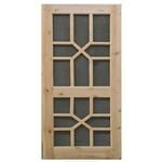 Westerz High Quality and Premium Wood Mesh Door, Double Jali Door Designs by Fresh Air Camp
