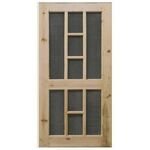 Westerz High Quality and Premium Wood Mesh Door, Double Jali Door Designs by Fresh Air Camp