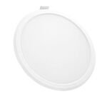 Shade Panel Round LED Light 8W in Warm White