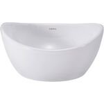 Cera Cloister Table Top Wash Basin in White Colour