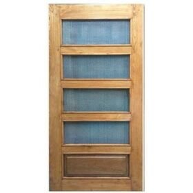 Westerz High Quality and Premium Wood Mesh Door, Double Jali Door Designs by Fresh Air Camp