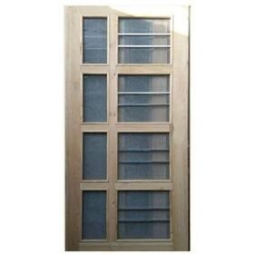 Westerz High Quality and Premium Wood Mesh Door, Double Jali Door Designs by Fresh Air Camp