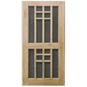 Westerz High Quality and Premium Wood Mesh Door, Double Jali Door Designs by Fresh Air Camp