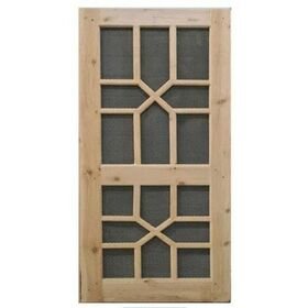 Westerz High Quality and Premium Wood Mesh Door, Double Jali Door Designs by Fresh Air Camp