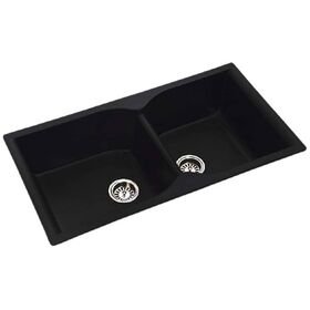 Quartz Kitchen Sink, Premium Kitchen Sink Made of Quartz in Black Colour