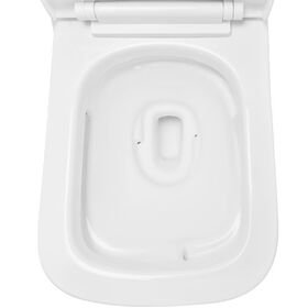 Cera Ceremony One Piece English Seat with Soft Close Seat Cover in White Colour
