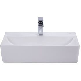 Cera Calburt Table Top Wash Basin in White Colour