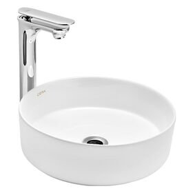 Cera Celery Table Top Wash Basin in White Colour