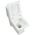Cera Cona One Piece English Seat with Soft Close Seat Cover in White Colour