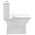 Cera Ceremony One Piece English Seat with Soft Close Seat Cover in White Colour