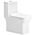 Cera Cattler One Piece English Seat with Soft Close Seat Cover in White Colour
