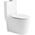 Symphonic One Piece English Seat With Soft Close Seat Cover / Premium EWC With Vaccum and Water Saving Mode In White Colour