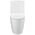 Symphonic One Piece English Seat With Soft Close Seat Cover / Premium EWC With Vaccum and Water Saving Mode In White Colour