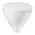Cera Compact Wall Hung Seat with Soft Close Seat Cover in White Colour