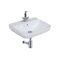 Rectangle Design Wall Hung Wash Basin in White Colour