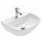 Cera Chuckle Wall Hung Wash Basin in White Colour